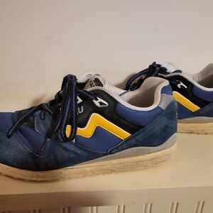 Karhu Blue Footed Boobie Men's Blue and Yellow Athletic Shoes